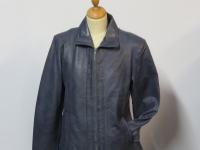 Ladies zip up jacket, top notch fit, top quality nappa leather, any size any colour available to order.