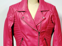 Pink biker style
