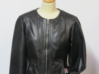 ladies jacket 505 black nappa