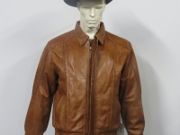 Mens 601 A1 grade soft nappa leather. Black, tan (pictured) or brown in sizes small to 5XL.