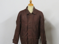 Mens 1439 3/4 length brown soft buff leather, sizes small to 3XL.