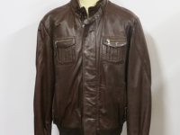 Mens 61114 A1 grade soft brown (pictured) or black nappa leather, sizes small to 4XL.